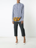 abstract print bum bag
