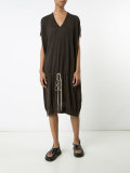 drawstring T-shirt dress