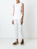 ruffled lace top