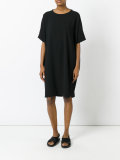 back collar dress