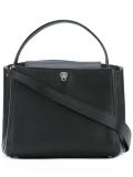flap closure tote bag