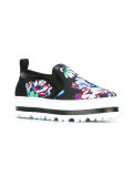 floral print trainers 