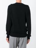 'Romantic' V-neck jumper