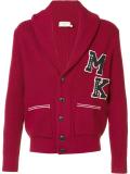 varsity style cardigan