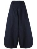 'Bunka' cropped wide leg jeans