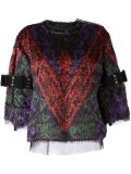 textured jacquard jumper