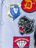 patch short sleeved shirt