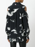 cold shoulder blouse