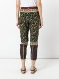 drop-crotch cropped trousers