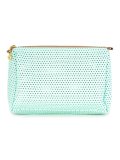 open knit pouch