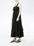 pinafore maxi dress