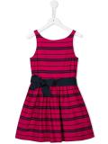 striped party dress