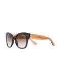 colour block cat eye sunglasses
