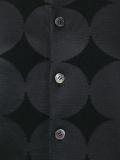 jacquard button down cardigan