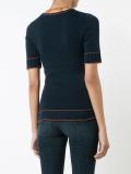 ribbon detail knitted top