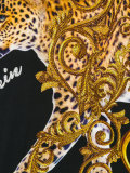 leopard print T-shirt 