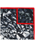 geo print scarf 