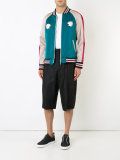 bear patches bomber jacket 