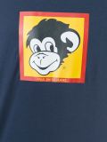 'Monkey'印花T恤