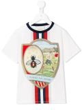 shield print T-shirt