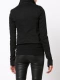wide collar fitted jacket