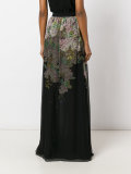 floral print maxi skirt 