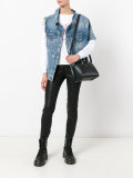 asymmetric denim jacket 
