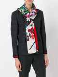 floral print scarf