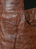 maxi leather skirt 
