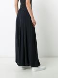 pleated palazzo pants