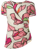 floral print T-shirt 