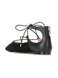 'Rosie' lace-up ballerinas