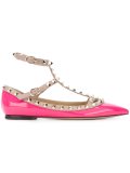 'Rockstud' ballerinas