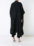 bat-wing sleeve coat