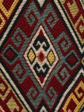 Aztec dungaree dress