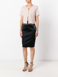 one button cropped jacket 