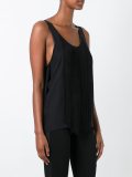 fringed panel tank top