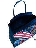 striped tote 
