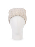 cashmere ribbed beanie 