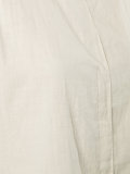 collarless shirt
