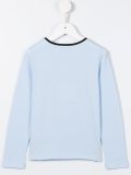 printed collar T-shirt