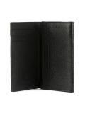 grained classic folded cardholder