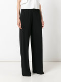 high-waist palazzo pants