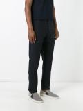 tailored straight fit trousers