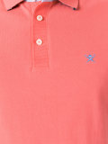 logo patch polo shirt 