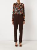 tie detail printed body