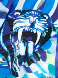 tiger print scarf