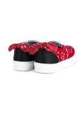 satin bandana slip-on sneakers