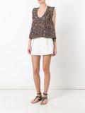 'Roya' floral-print top