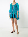 floral-print kaftan